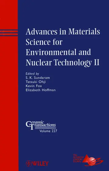 Cover of Advances in Materials Science for Environmental and Nuclear Technology II