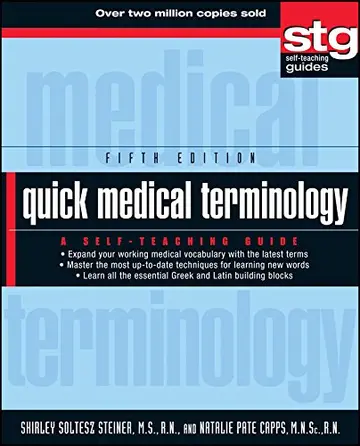 Cover of Quick Medical Terminology A Self-Teaching Guide
