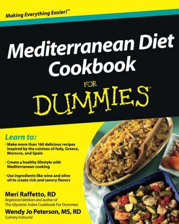 Cover of Mediterranean Diet Cookbook for Dummies