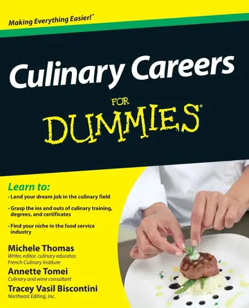 Cover of Culinary Careers for Dummies