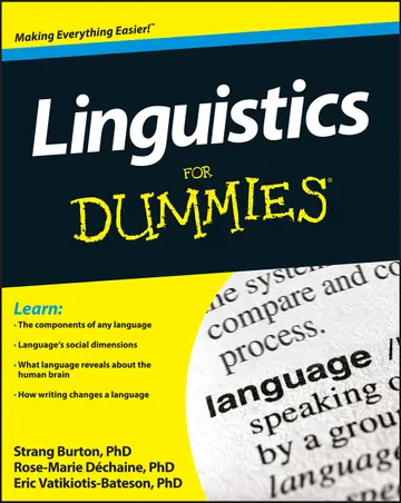 Cover of Linguistics for Dummies