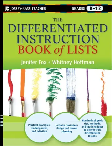 Cover of The Differentiated Instruction Book of Lists