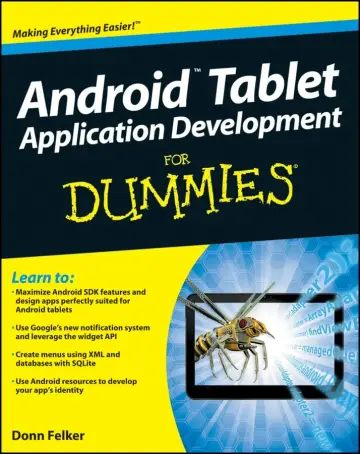 Cover of Android Tablet Application Development for Dummies