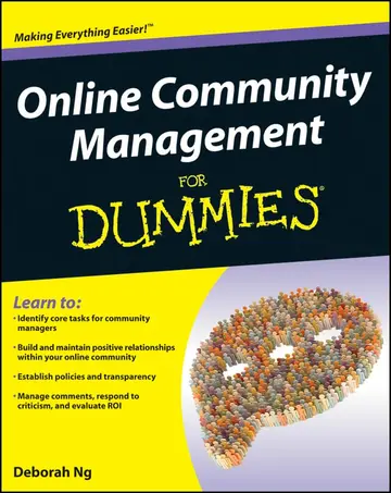 Cover of Online Community Management for Dummies