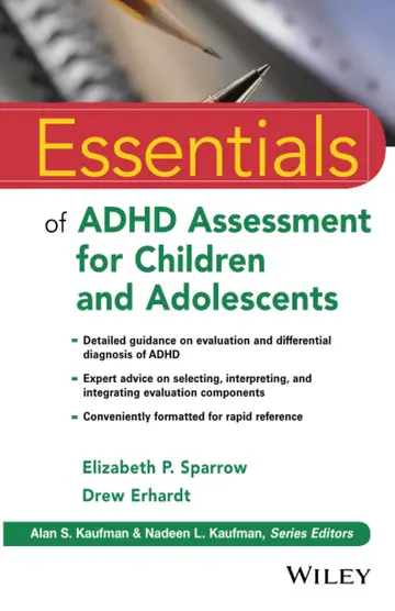 Cover of Essentials of ADHD Assessment for Children and Adolescents