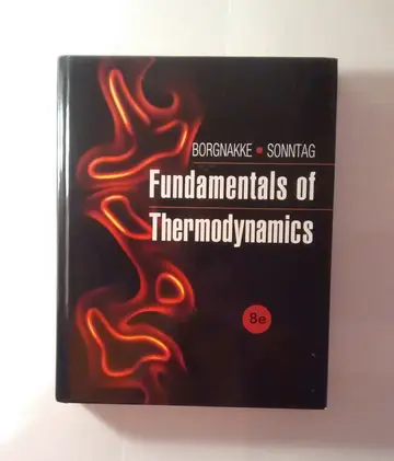 Cover of Fundamentals of Thermodynamics