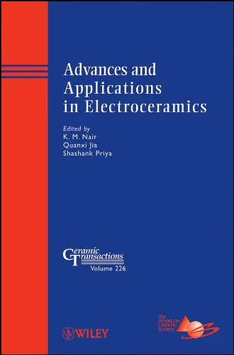 Cover of Advances and Applications in Electroceramics