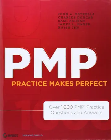 Cover of PMP Practice Makes Perfect