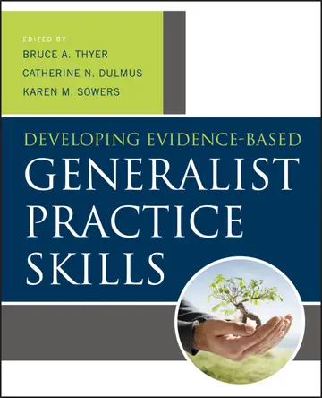 Cover of Developing Evidence-Based Generalist Practice Skills