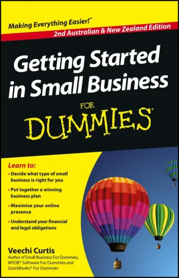Cover of Getting Started in Small Business for Dummies