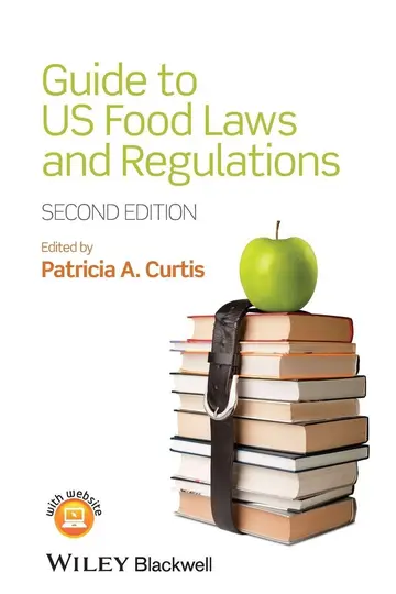 Cover of Guide to US Food Laws and Regulations