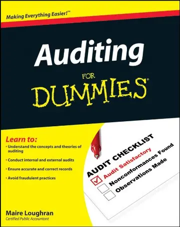 Cover of Auditing for Dummies