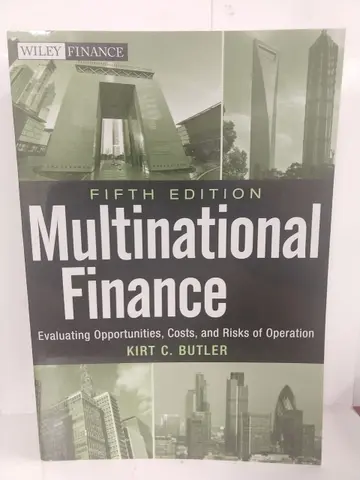 Cover of Multinational Finance