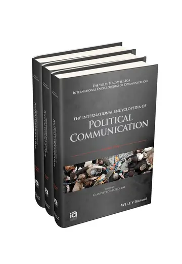 Cover of The International Encyclopedia of Political Communication