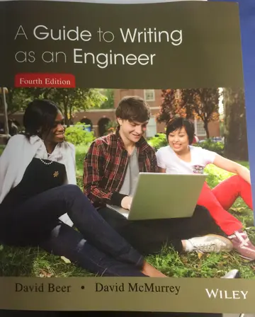 Cover of A Guide to Writing as an Engineer