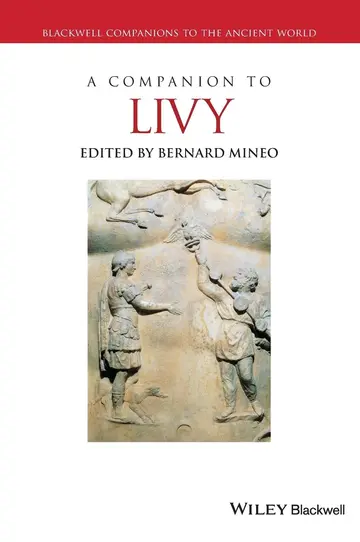 Cover of A Companion to Livy