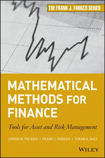 Cover of Mathematical Methods for Finance