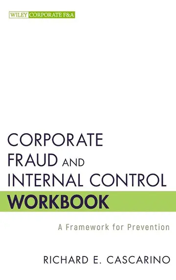 Cover of Corporate Fraud and Internal Control Workbook