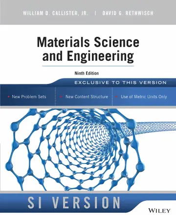 Cover of Materials Science and Engineering