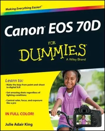 Cover of Canon EOS 70D for Dummies