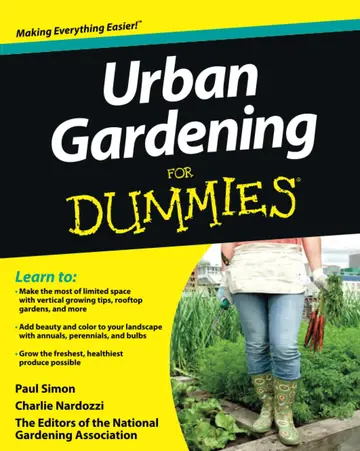 Cover of Urban Gardening for Dummies
