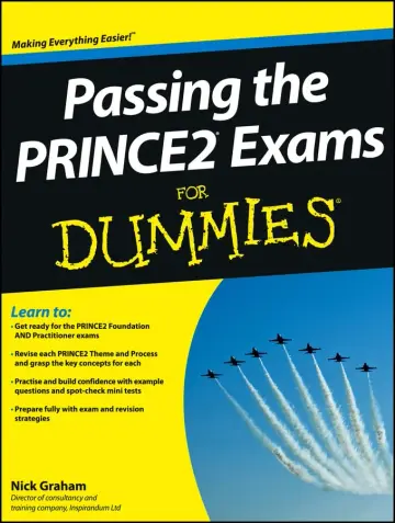 Cover of Passing the PRINCE2 Exams for Dummies