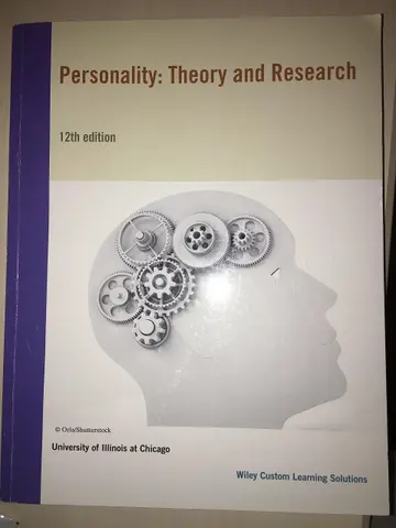 Cover of Personality