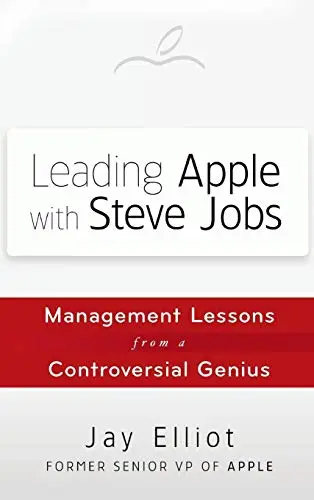 Cover of Leading Apple with Steve Jobs