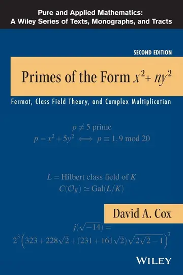 Cover of Primes of Form x2+ny2 2e