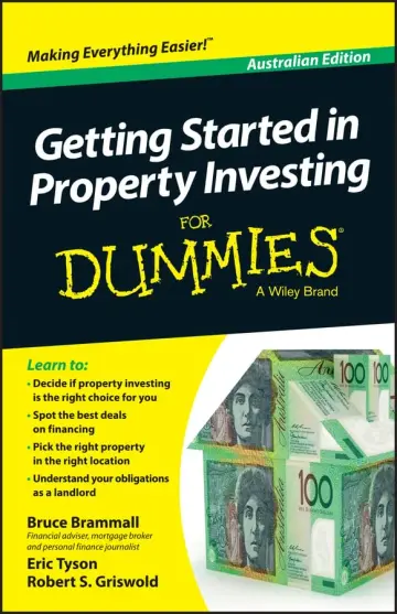 Cover of Getting Started in Property Investing for Dummies, Australian Edition