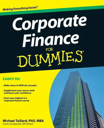 Cover of Corporate Finance for Dummies