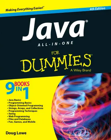 Cover of Java All-in-One for Dummies
