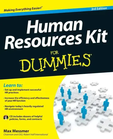Cover of Human Resources Kit for Dummies 3e