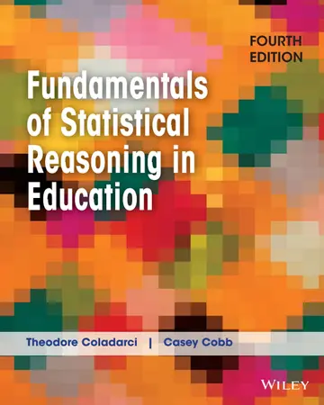 Cover of Fundamentals of Statistical Reasoning in Education