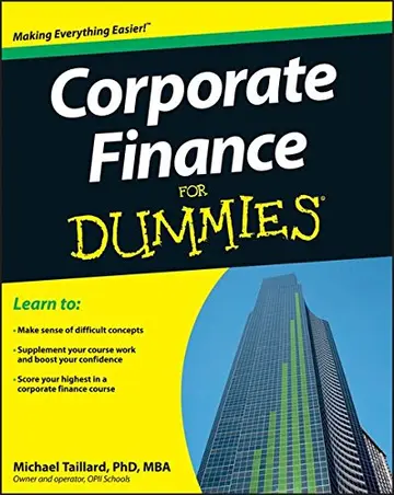 Cover of Corporate Finance for Dummies