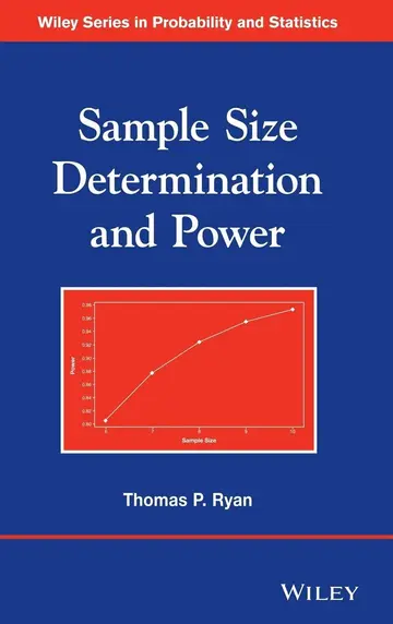 Cover of Sample Size Determination and Power