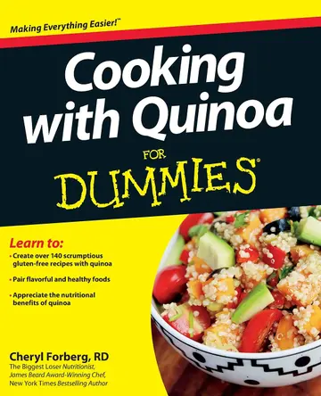 Cover of Cooking with Quinoa for Dummies