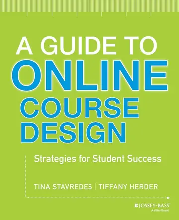 Cover of A Guide to Online Course Design