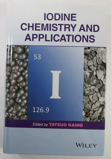 Cover of Iodine Chemistry and Applications