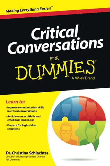 Cover of Critical Conversations for Dummies