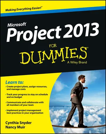 Cover of Project 2013 for Dummies