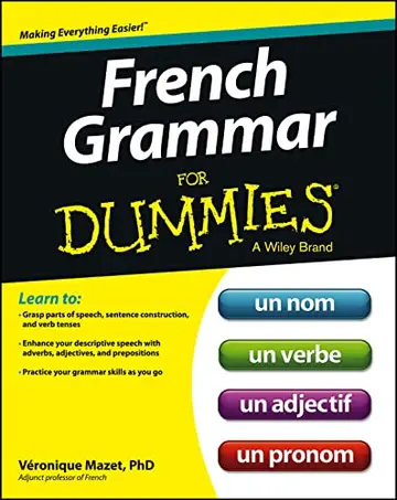 Cover of French Grammar for Dummies