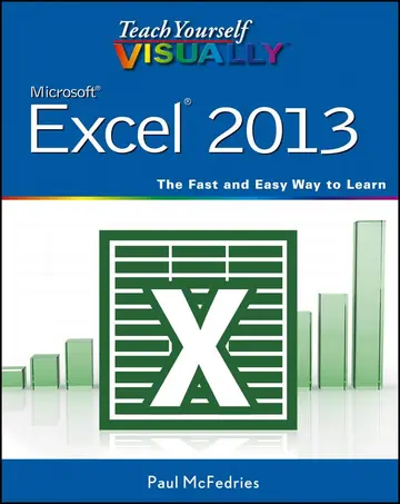 Cover of Teach Yourself VISUALLY Excel 2013 (Teach Yourself VISUALLY (Tech))
