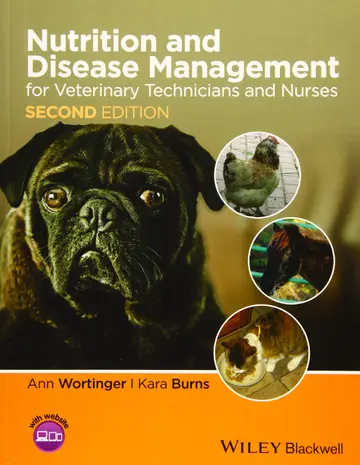 Cover of Nutrition and Disease Management for Veterinary Technicians and Nurses