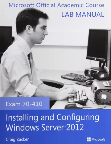 Cover of Installing and Configuring Windows Server 2012