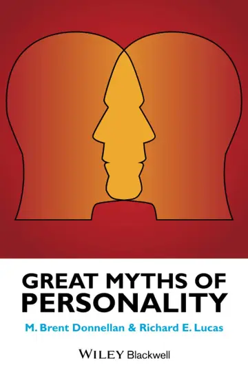 Cover of Great Myths of Personality