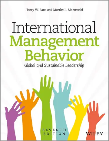 Cover of International Management Behavior