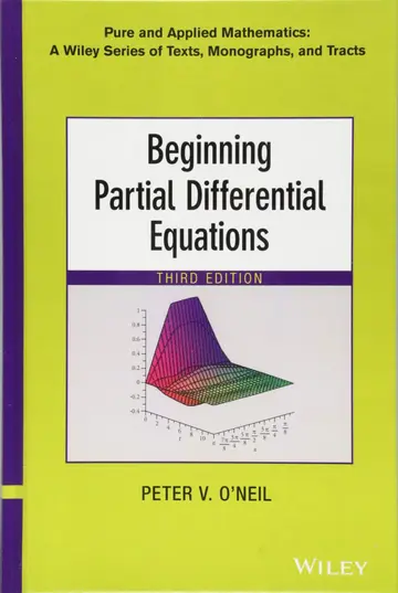 Cover of Beginning Partial Differential Equations