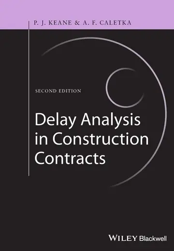 Cover of Delay Analysis in Construction Contracts