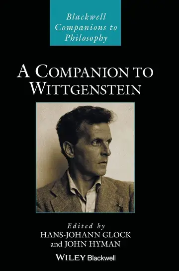 Cover of A Companion to Wittgenstein